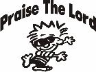  Praise The Lord Decal