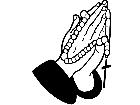  Prayinghands Necklace Decal