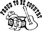  Proud To Be Country Decal
