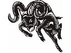  Ram Art Decal