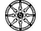  Religion Wheel Of Karma 1 8 4 V A 1 Decal