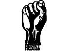  Resist Fist Decal