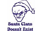  Santa Exist Decal