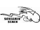  Screamin Semen Sperm Decal