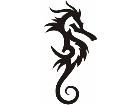  Seahorse Tribal 0 0 8 Decal