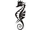  Seahorse Tribal 0 0 9 Decal
