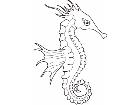  Seahorse 0 1 1 Decal