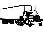  Semi Truck Rig Decal