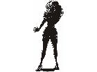  Sexy Lady Dark Decal