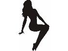  Sexy Silhouette 1 8 Pose Decal