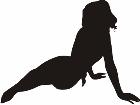  Sexy Silhouette 2 7 Waiting Decal
