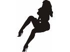  Sexy Silhouette 3 6 Plus Size Decal