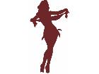  Sexy Silhouette 5 2 Strip Decal