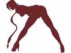  Sexy Silhouette Booty Tease Decal