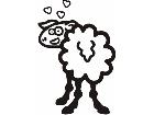  Sheep Sexy Decal