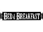  Sign Words Bed Breakfast 2 1 4 V A 1 Decal