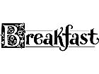 Sign Words Breakfast 2 1 4 V A 1 Decal