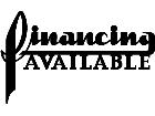  Sign Words Financing Available 2 1 1 V A 1 Decal