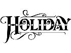  Sign Words Holiday 2 1 5 V A 1 Decal