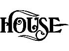  Sign Words House 2 1 5 V A 1 Decal