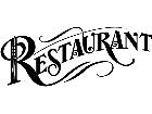  Sign Words Restaurant 2 1 5 V A 1 Decal