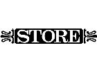  Sign Words Store 2 1 4 V A 1 Decal