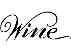  Sign Words Wine 2 1 4 V A 1 Decal
