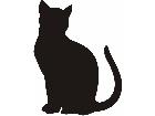  Silhouette Cat Decal