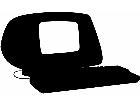  Silhouette Data Terminal Decal
