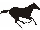  Silhouette Horse Decal