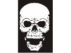  Skull Enter Decal