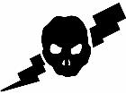  Skull Lightning 2 0 6 1 V A 1 Decal
