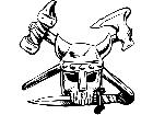  Skull Viking 0 6 1 V A 1 Decal