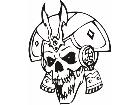  Skulls Bones 0 3 4 Decal