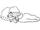  Sleeping Kid 0 5 0 V A 1 Decal