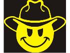  Smiley Cowboy Decal