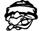  Smoker Beanie 1 Decal