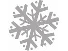  Snow Flake 0 9 Decal