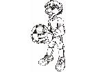  Soccer Dude M B 1 Decal