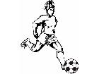  Soccer Female M B 1 Decal