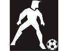  Soccer Player Decal