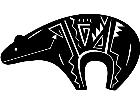  Southwest Bear Fetish 1 7 7 V A 1 Decal