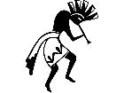  Southwest Kokopelli 1 7 7 V A 1 Decal