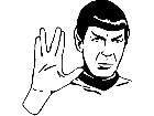  Spock Live Prosper Decal
