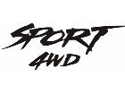  Sport 4x 4 Decal