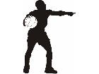  Sports Silhouettes 2 8 Decal