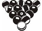  Sports Pool Balls P A 1 Decal