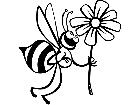  Spring Bee Flower 0 5 4 V A 1 Decal