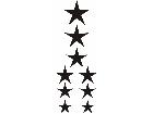  Star Pack 4 Decal