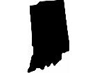  States Indiana Decal